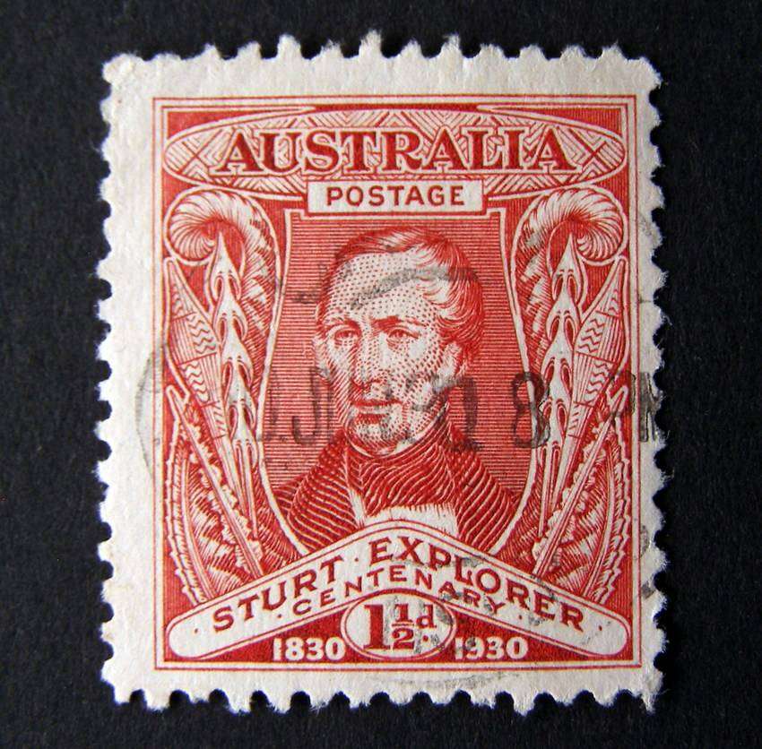 AUSTRALIA - Centenary of Sturt's Exploration of Murray River 1930
