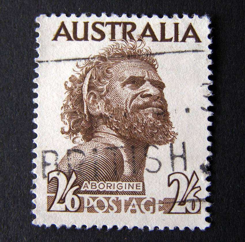 AUSTRALIA - 2/6- Aborigine 1950