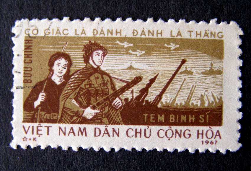 NORTH VIETNAM - Frank Stamp: Soldiers and Weapons 1968
