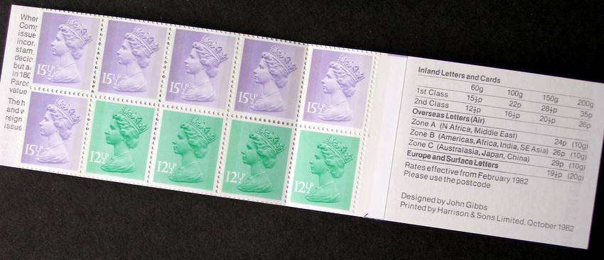 GREAT BRITAIN Mint Booklet - Postal History Series: The £5 Orange 1982