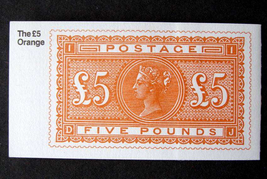 GREAT BRITAIN Mint Booklet - Postal History Series: The £5 Orange 1982