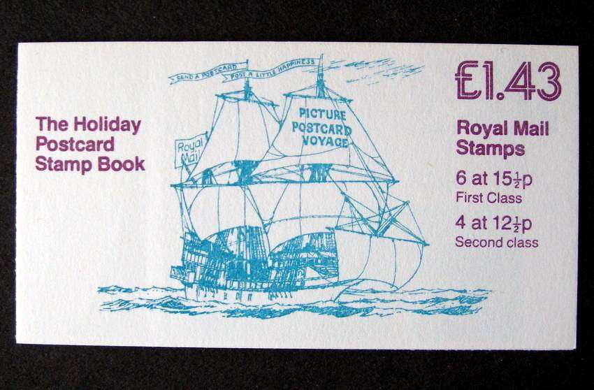 GREAT BRITAIN Mint Booklet - The Holiday Postcard Stamp Book 1982