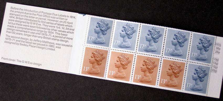 GREAT BRITAIN Mint Booklet - Postal History Series: Old and New Postage Dues 1984