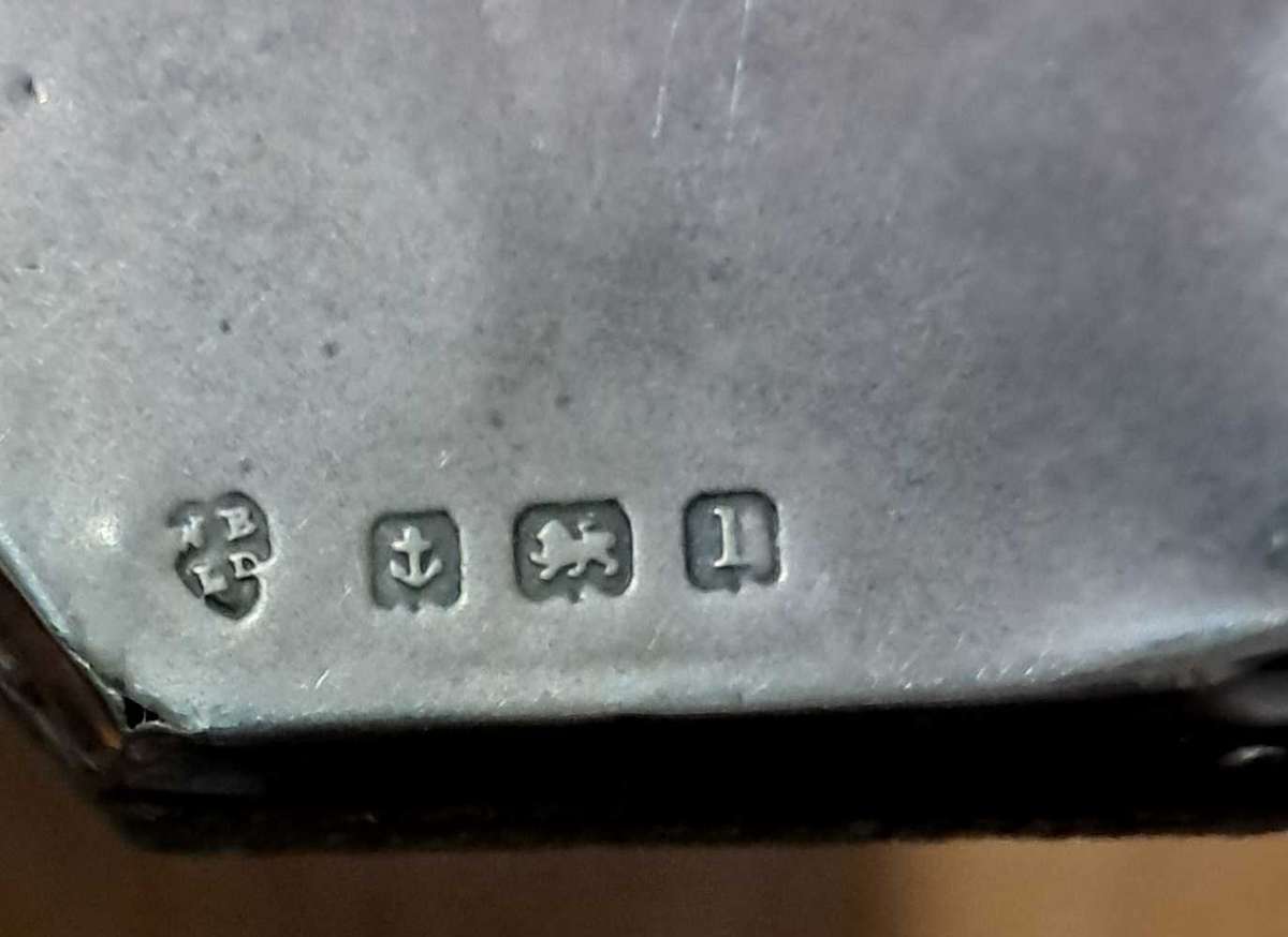 Sterling silver mirror