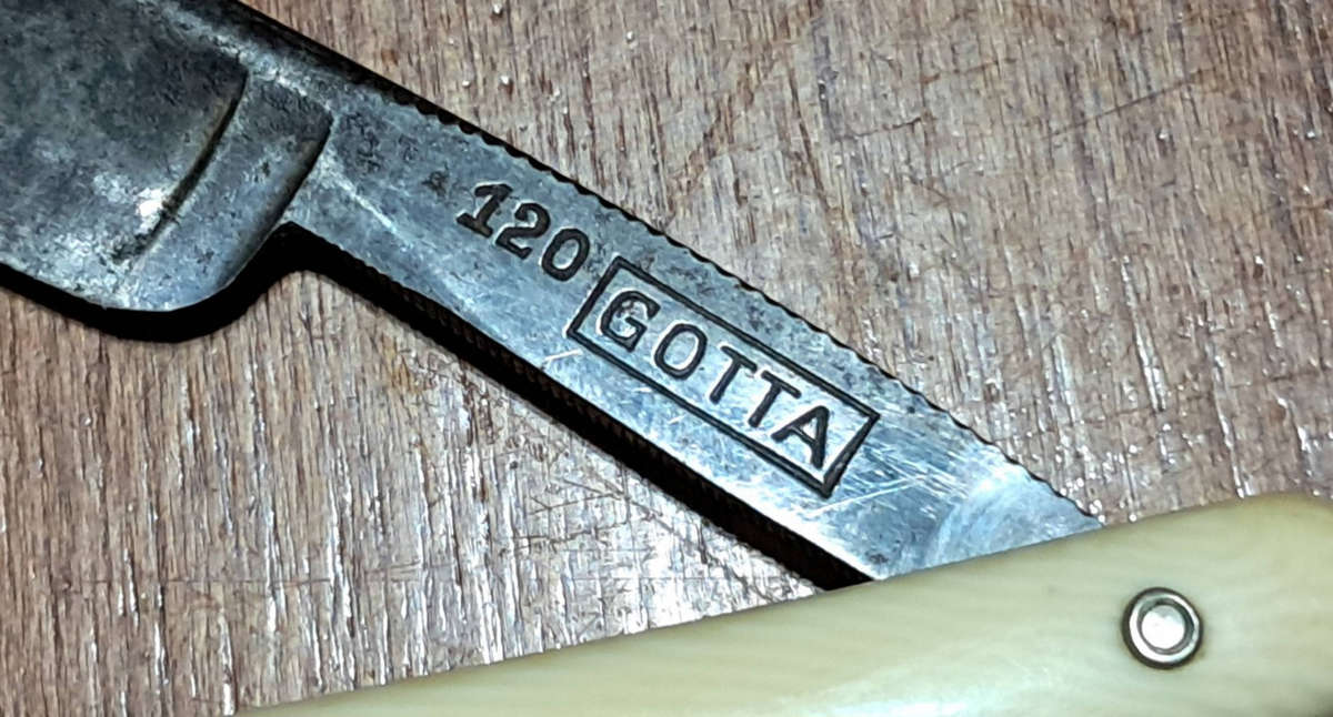 Rare Gotta cut throat