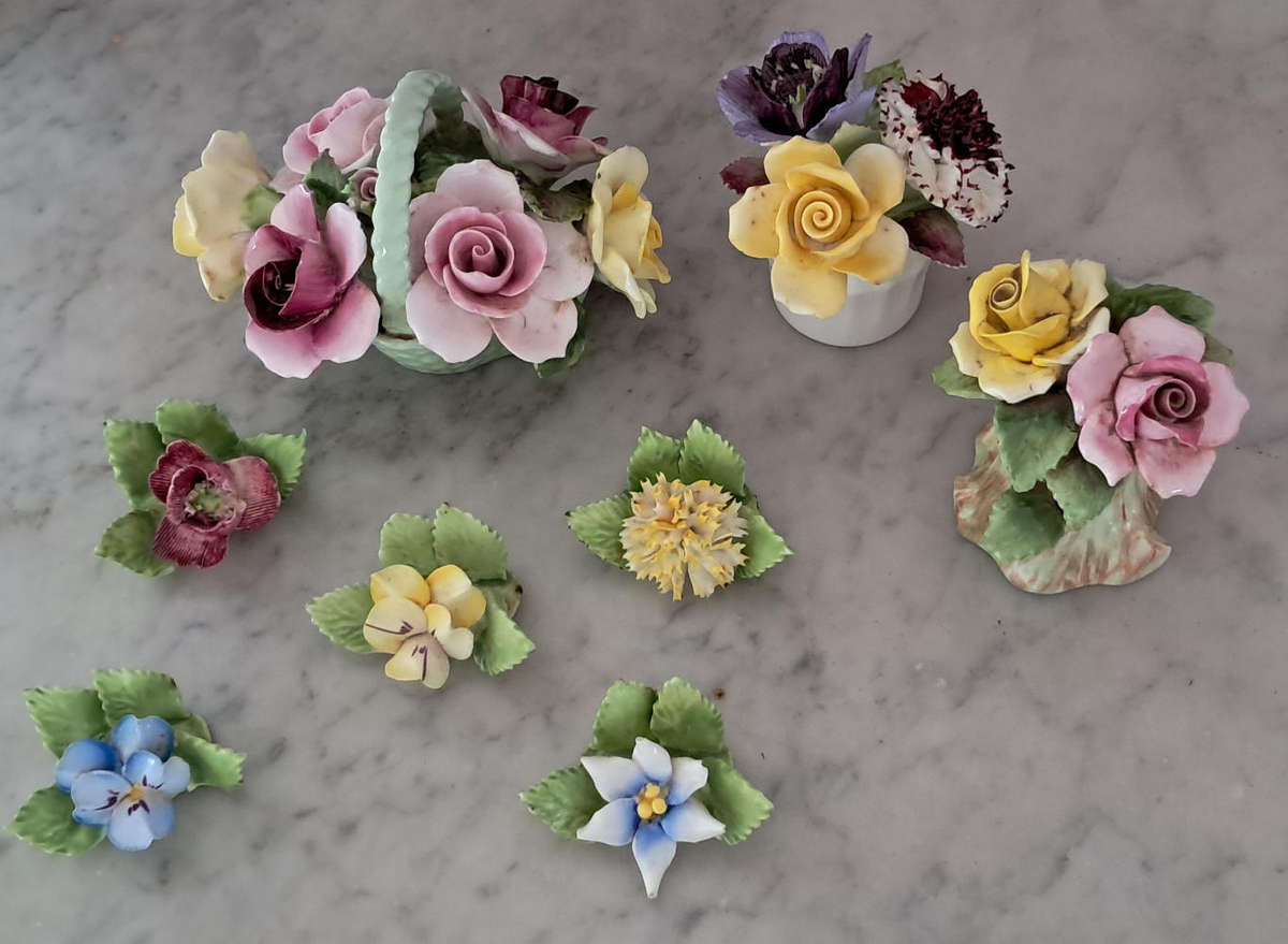 Various English porcelain