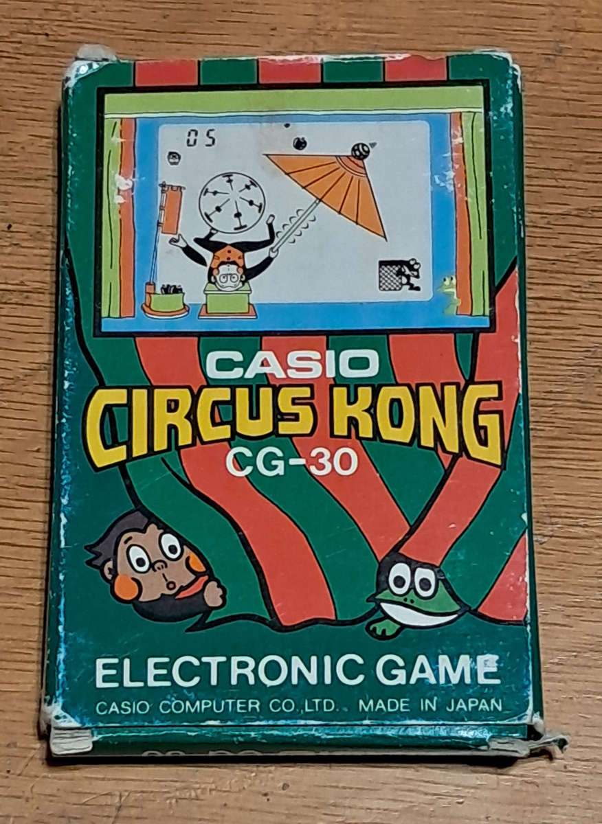 1983 Casio Circus Kong electronic game