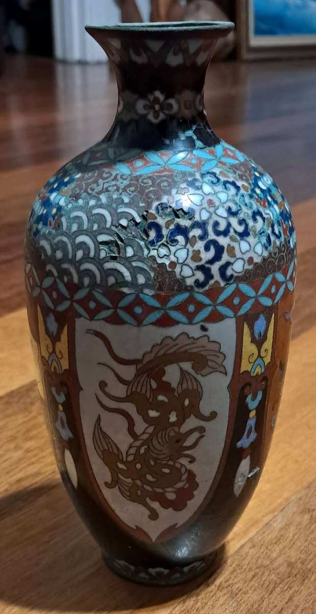 Cloisonne Japanese Vase