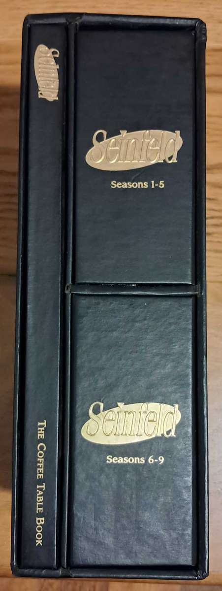 Seinfeld Collector's Box set with Coffee table book.