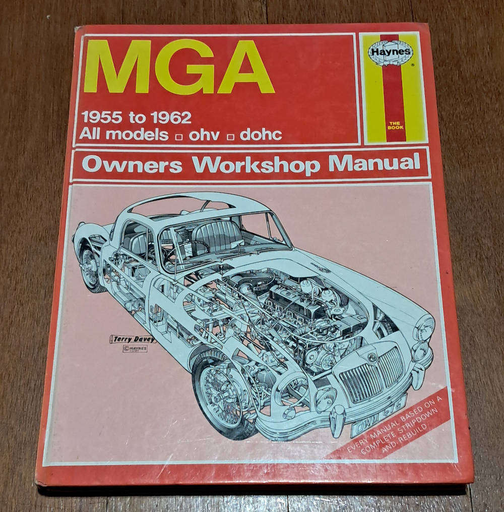 MG owners manual
