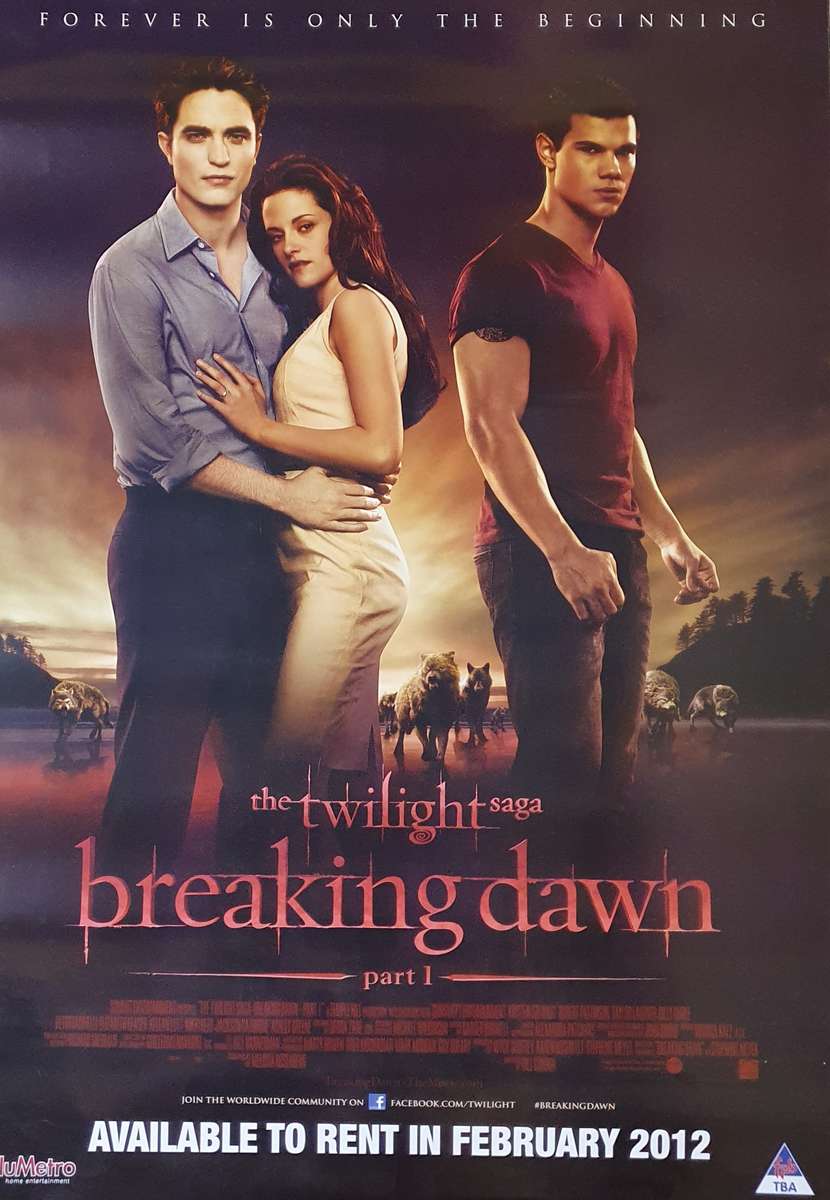 Original Movie Poster - Twilight : Breaking Dawn