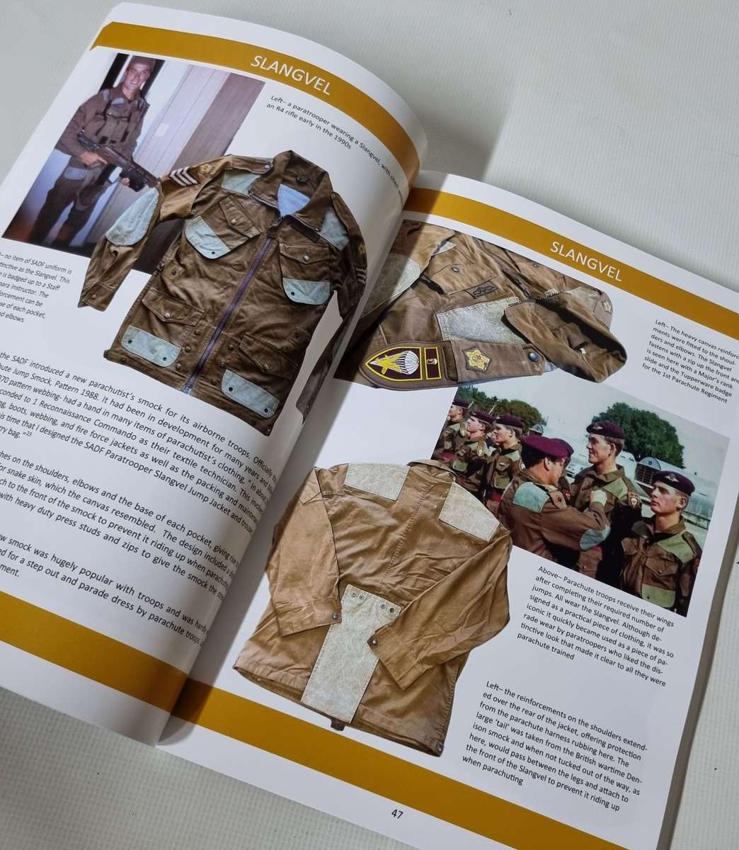 Nutria-Brown  SADF Uniforms and Equipment  1970 - 1994  ( ONE BOOK )