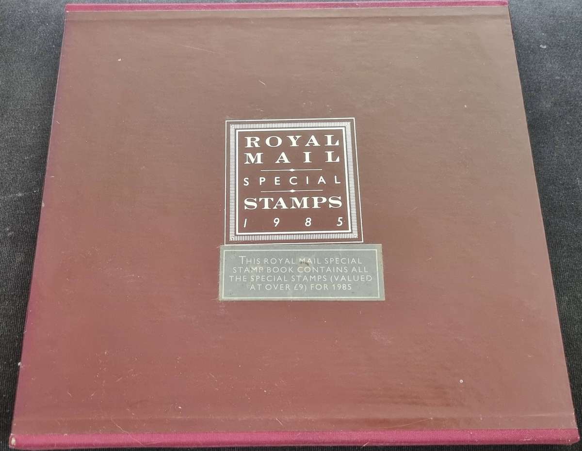 GB 1985 Post Office Yearbook no 2 in hardback book with slip case - CV GBP 75