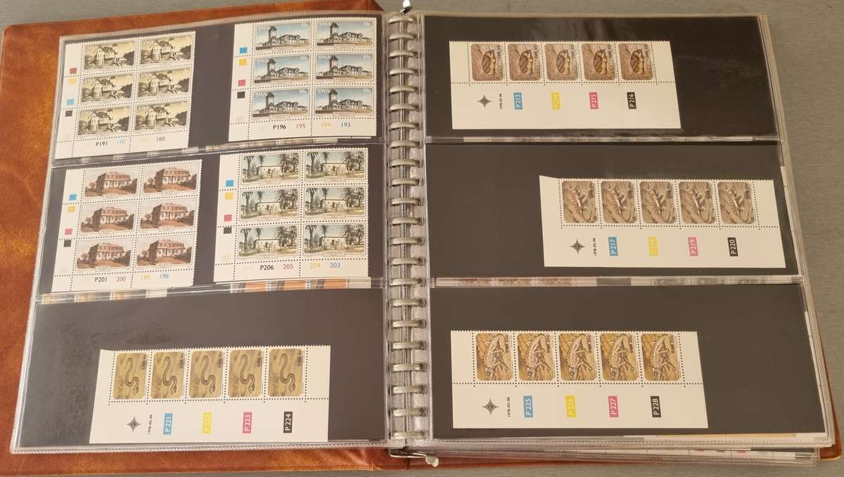 ALBUM WITH MINT SWA/SOME NAMIBIA CONTROLS ETC. AS PER IMAGES. NB: PLEASE READ BELOW!!!