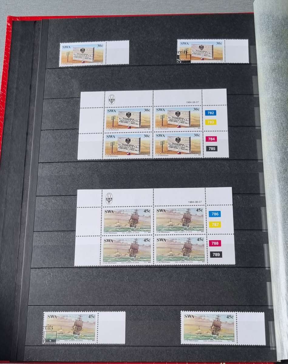 LINDER ALBUM IN DECENT NICK WITH MINT/CTO SWA CONTROLS/SINGLES ETC. AS PER IMAGES. PLEASE READ BELOW