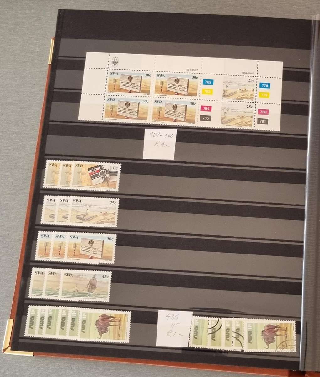 PRINZ ROYAL 2080 ALBUM 2ND HAND WITH SWA SINGLES, CONTROLS, BOOKLETS ETC. AS PER IMAGES. NB PLS READ