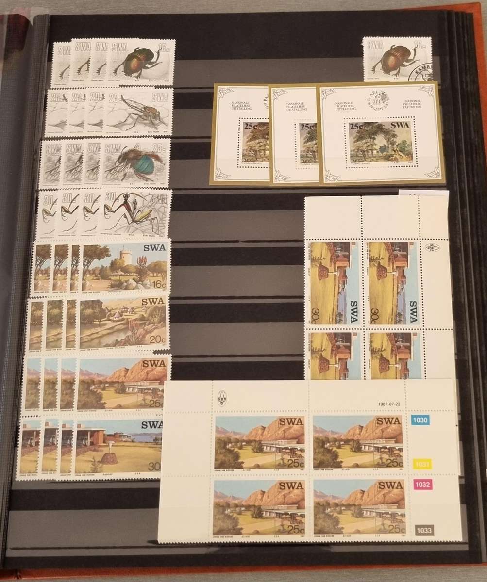 PRINZ ROYAL 2080 ALBUM 2ND HAND WITH SWA SINGLES, CONTROLS, BOOKLETS ETC. AS PER IMAGES. NB PLS READ