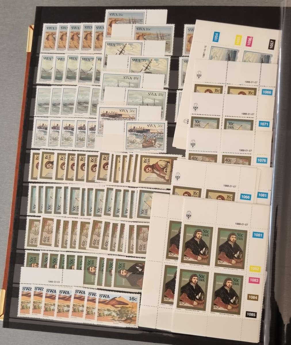 PRINZ ROYAL 2080 ALBUM 2ND HAND WITH SWA SINGLES, CONTROLS, BOOKLETS ETC. AS PER IMAGES. NB PLS READ