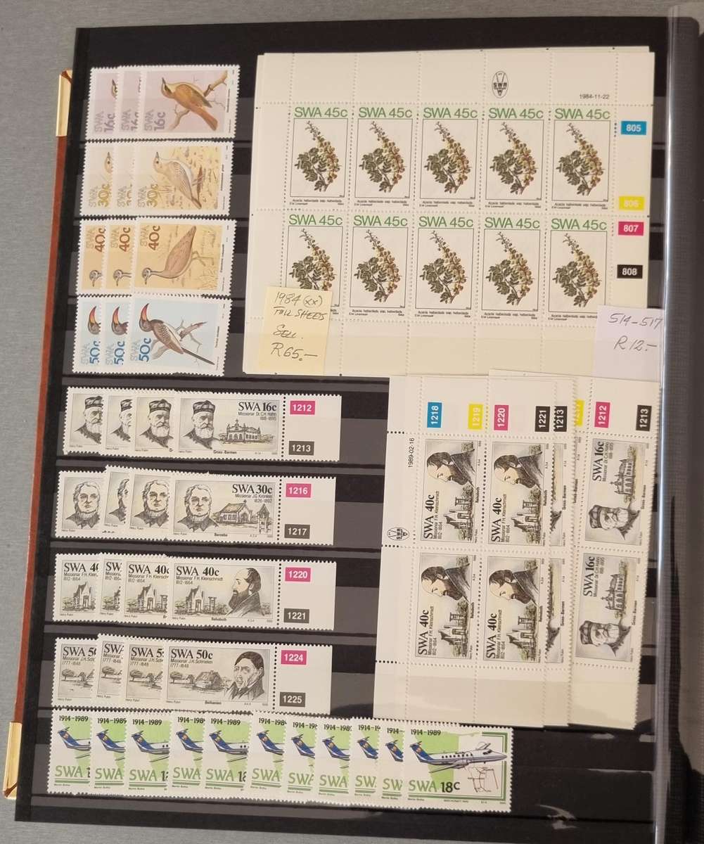 PRINZ ROYAL 2080 ALBUM 2ND HAND WITH SWA SINGLES, CONTROLS, BOOKLETS ETC. AS PER IMAGES. NB PLS READ