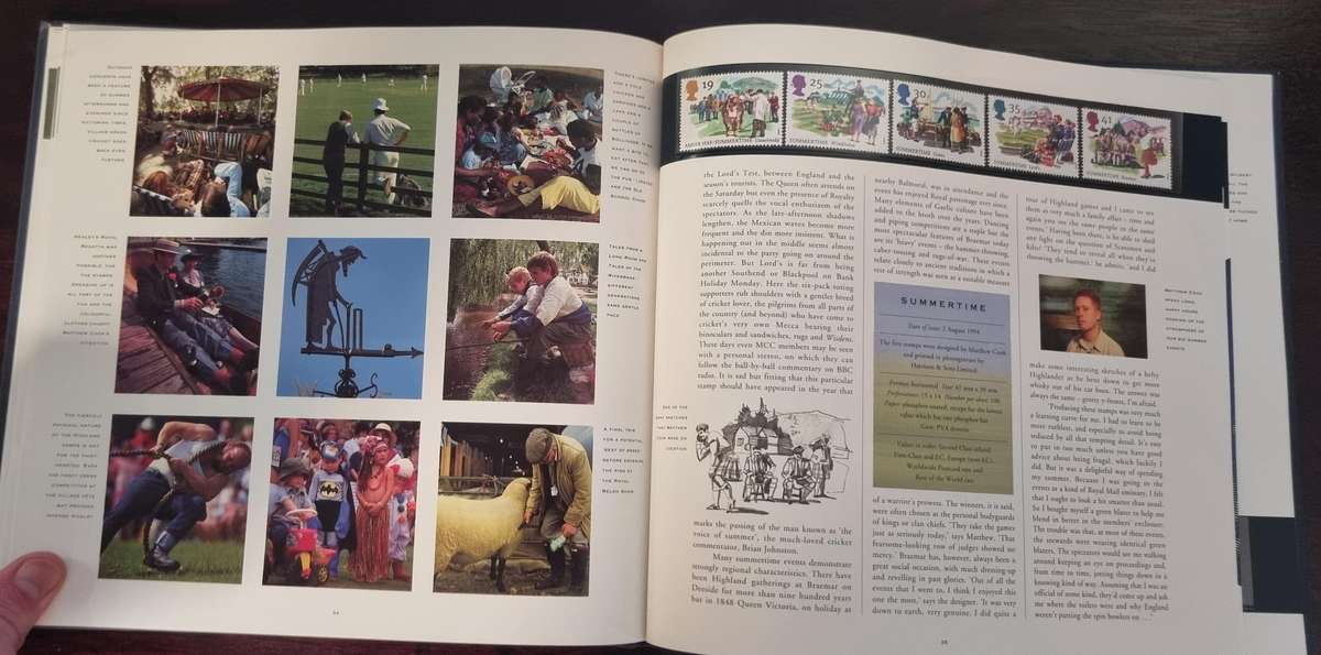 GB 1994 Post Office Yearbook no 11 in hardback book with slip case - CV GBP 50.