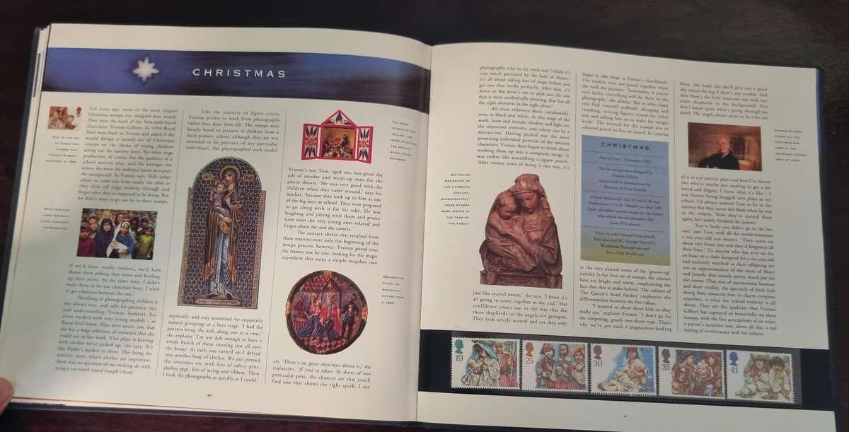 GB 1994 Post Office Yearbook no 11 in hardback book with slip case - CV GBP 50.