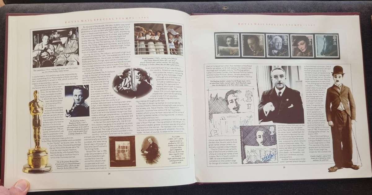 GB 1985 Post Office Yearbook no 2 in hardback book with slip case - CV GBP 75