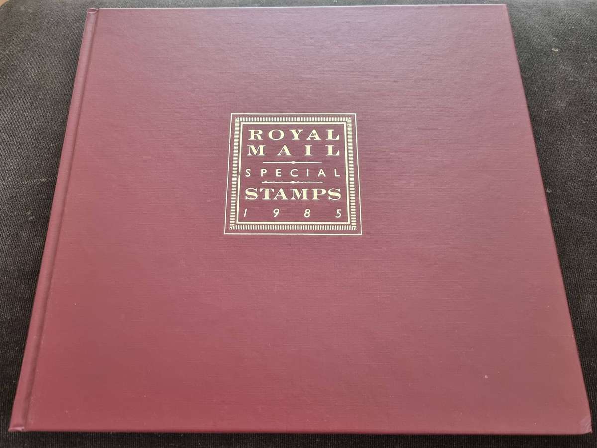 GB 1985 Post Office Yearbook no 2 in hardback book with slip case - CV GBP 75