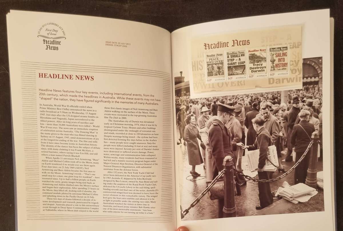 Australia 2013 Complete Year Book Collection of Australian Stamps   excellent value, thematics etc