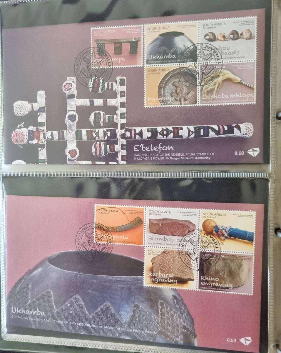 Green binder with (x24) 8 series first day covers  clean  as per images  good total CV.