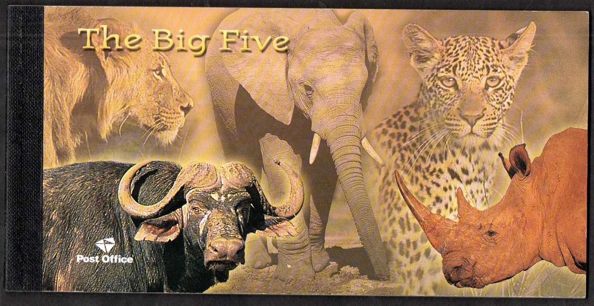 RSA 2001 THE BIG FIVE BOOKLET NO 54 MINT AND COMPLETE. CV R1000. NICE ITEM. GOOD VALUE.