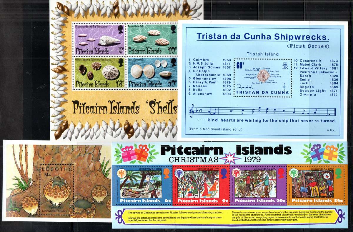 WORLD CLEARANCE OF (X30+) UMM MINI SHEETS ETC. AS PER (X8) SCANS. NICE THEMATIC MIX.