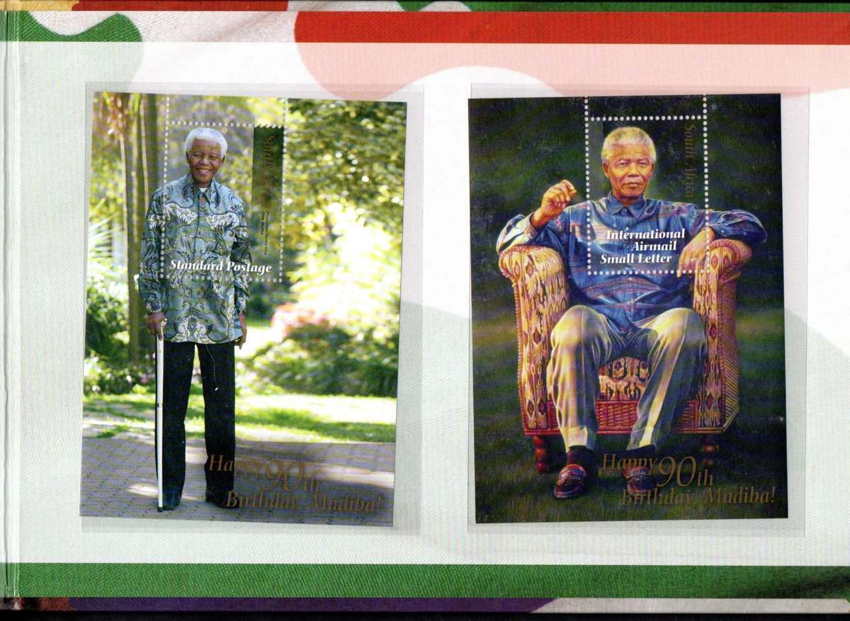 RSA SELECTION OF (X4) SOUVENIR FOLDERS WITH MINI SHEETS. AS PER SCANS. NICE LOT.