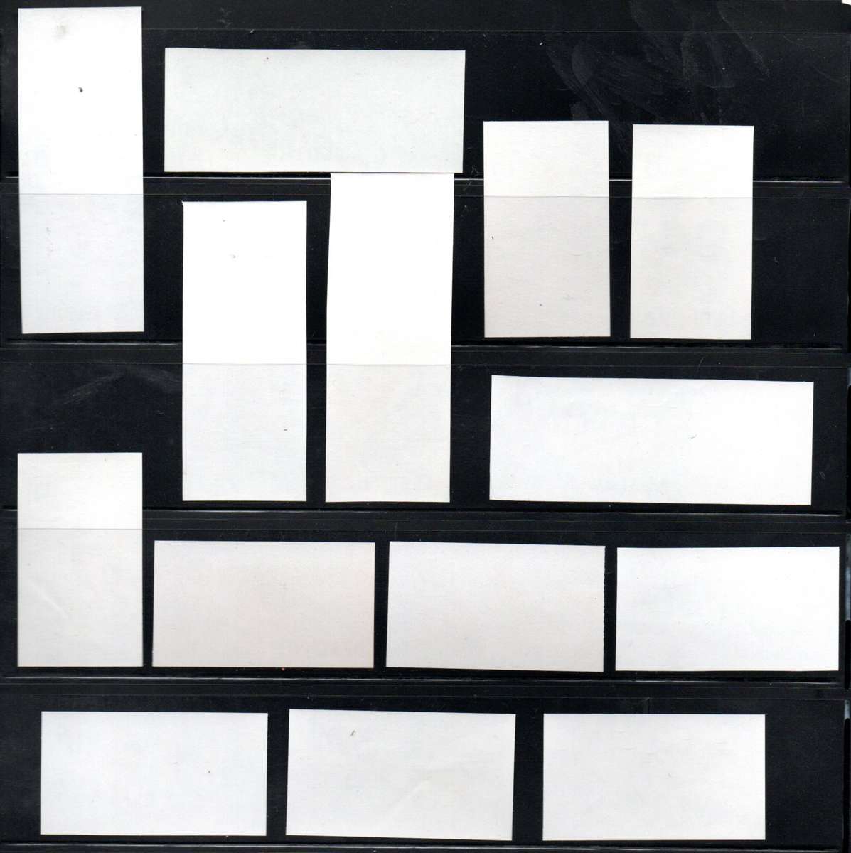 LESOTHO 1982 SET OF (X14) IMPERFORATE 'PROOFS'. SG500/13. AS PER SCANS. LOVELY ITEMS.