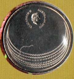 AUSTRALIA 2010 THE ASHES (CRICKET) COMMEMORATIVE COIN COVER. AS PER SCANS. FANTASTIC ITEM.
