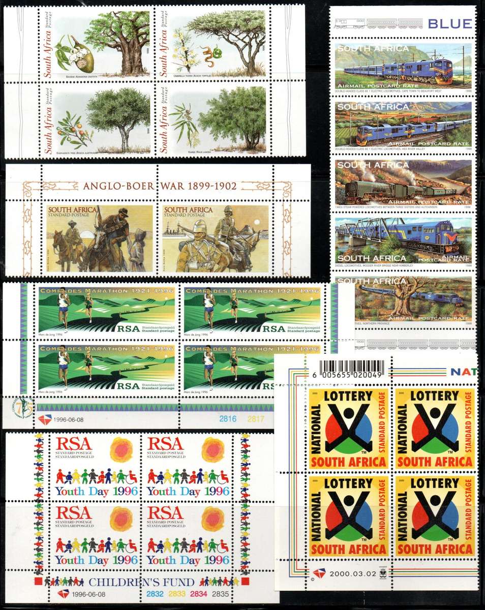 RSA CLEARANCE OF UMM CONTROL BLOCKS, STRIPS, SINGLES ETC. AS PER (X11) SCANS! EXCELLENT TOTAL CV!