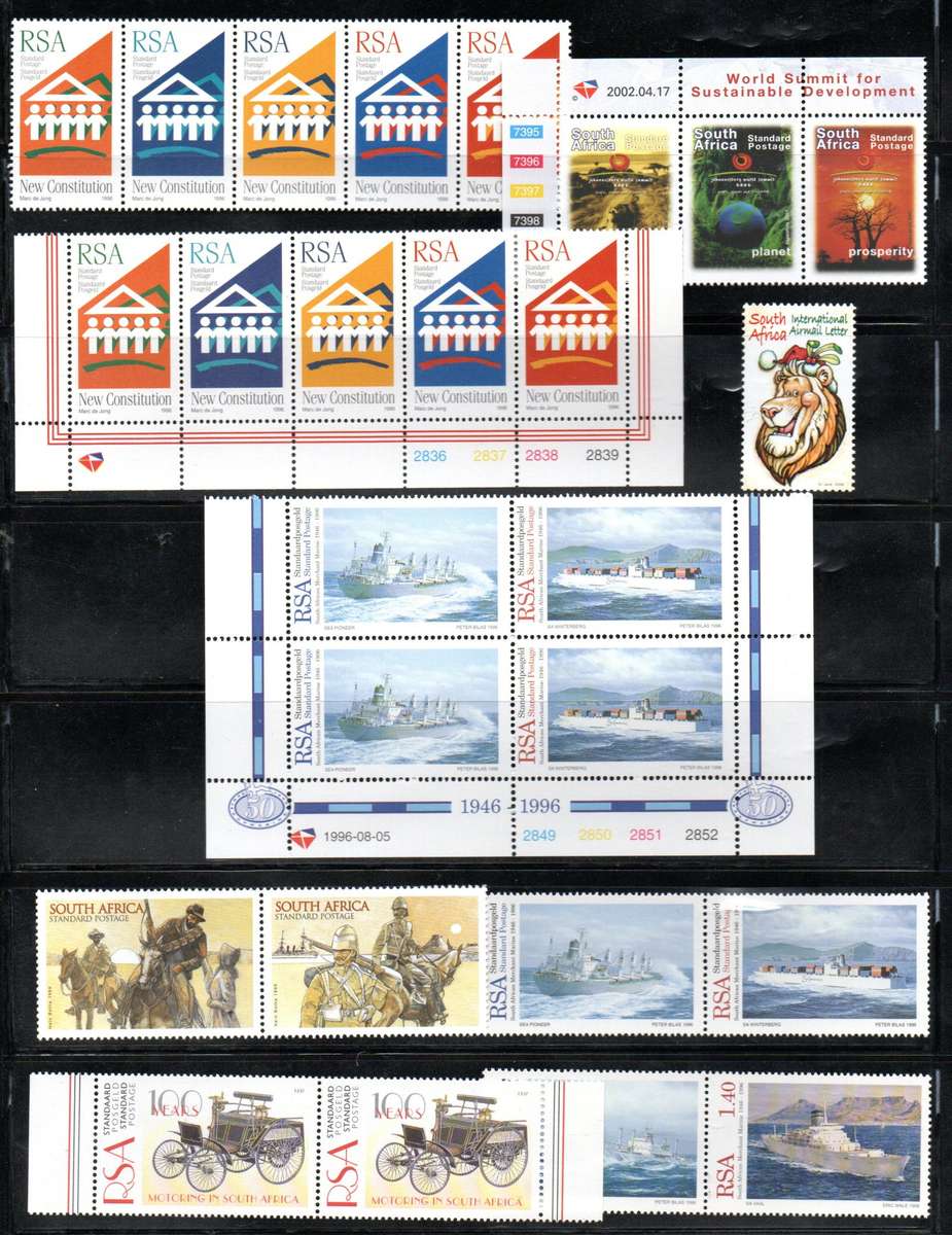 RSA CLEARANCE OF UMM CONTROL BLOCKS, STRIPS, SINGLES ETC. AS PER (X11) SCANS! EXCELLENT TOTAL CV!
