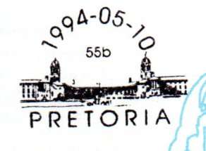 RSA 1994 INAUGURATION FDC 6.3b 'MANDELA' SIGNED + ADDED SPECIAL CACHETS + UNSIGNED FDC. SCARCE. READ