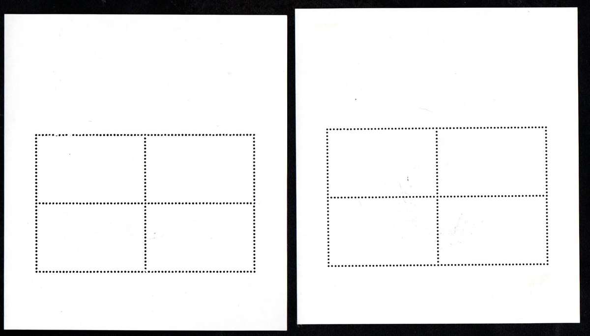 TRISTAN DA CUNHA 1978 AN ARTIST'S VIEW MSHEETS CTO (X3) SIGNED 'ARTIST - ROLAND SVENSSON'.
