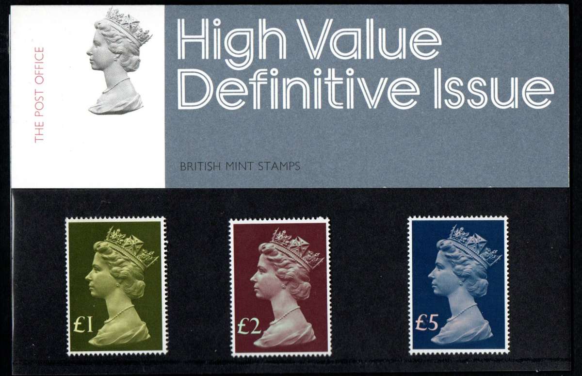 GB 1977 HIGH VALUE DEFINITIVE PRESENTATION PACK NO 91. CV GBP 48. AS PER SCANS. GREAT ITEM.