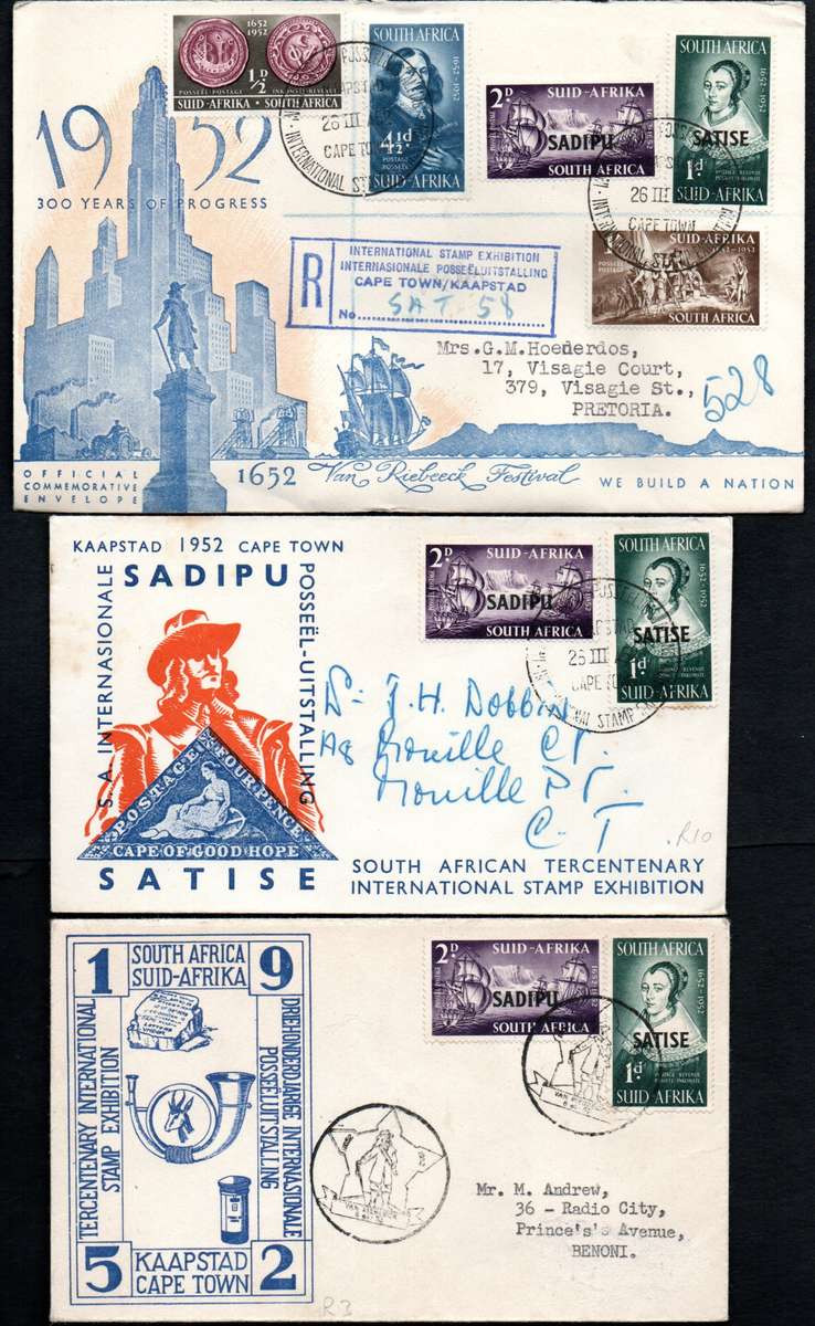 UNION 1952 SATISE SADIPU SELECTION OF (X16) COVERS. CONDITION ETC AS PER SCANS.