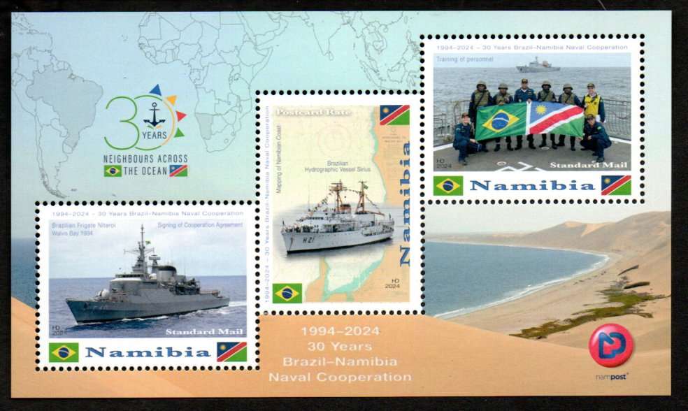 NAMIBIA 2024 ANN OF BRAZIL-NAMIBIA NAVAL AGREEMENT MSHEET. LAUNCHED BUT UNRELEASED TO POs. READ.
