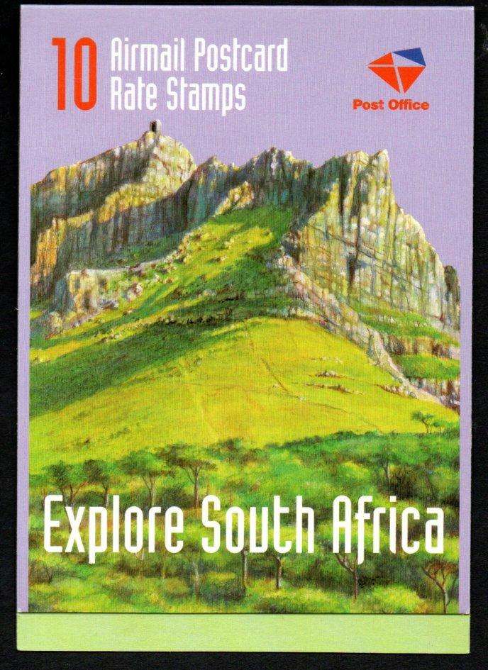 RSA 1998 Explore South Africa mint and complete booklet no 38 Western Cape - CV R500.