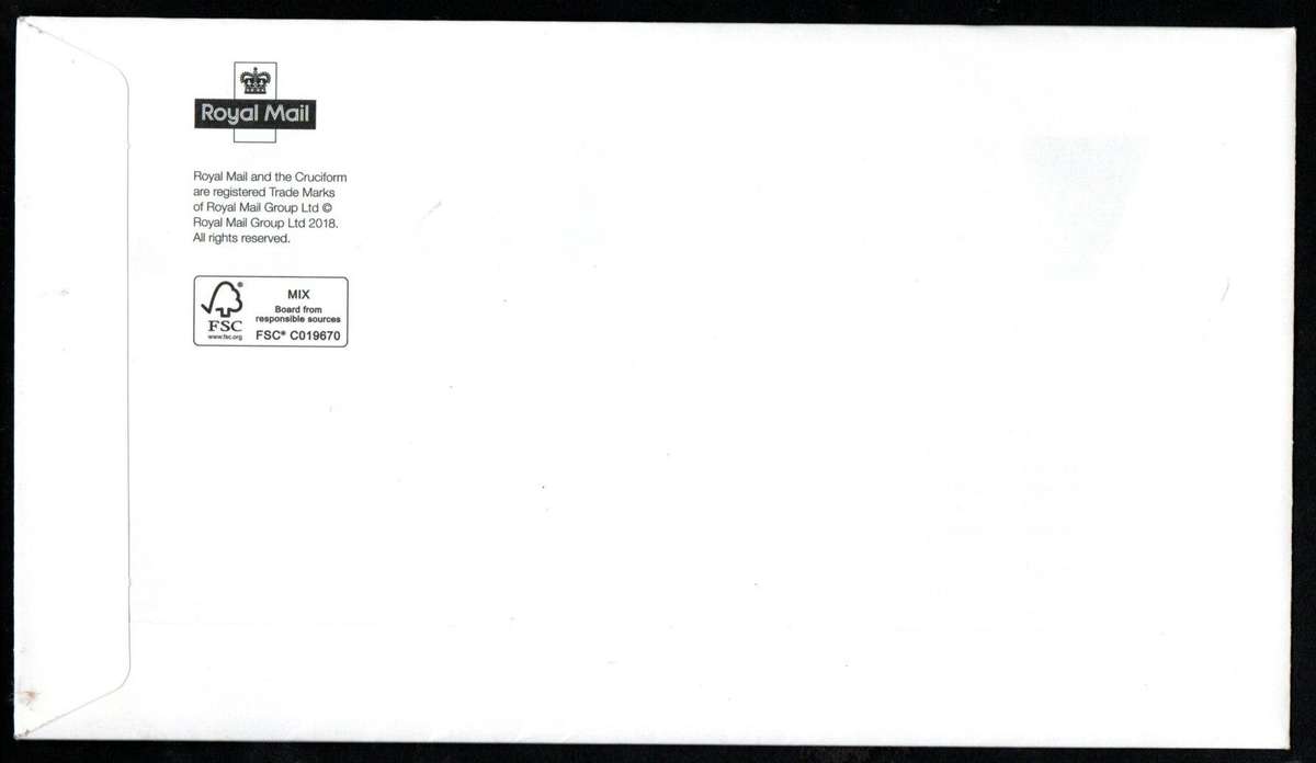 GB 2018 OWLS FIRST DAY COVER. AS PER SCANS. LOVELY MODERN COVER.