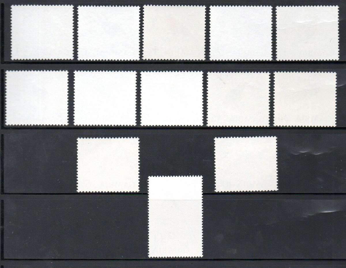 GAMBIA 1966 BIRDS UMM SET OF (X13). SG233/45. AS PER SCANS. CV GBP 15.