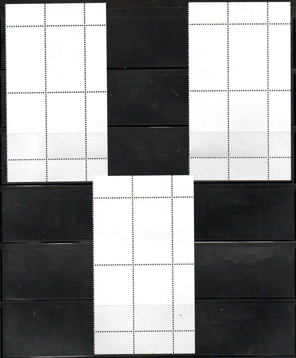 Namibia 2010 lighthouses umm set of (x3) control blks of (x4) SACC703-5 - CV R400.