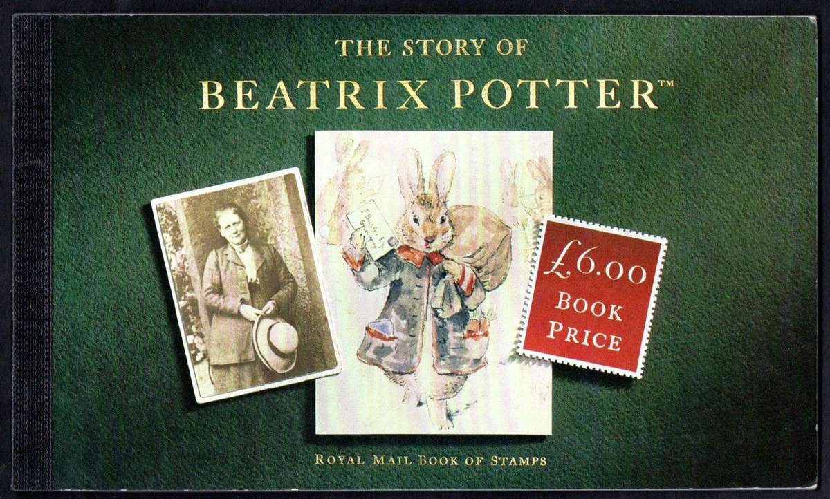 GB 1993 THE STORY OF BEATRIX POTTER £6 PRESTIGE MINT BOOKLET SG DX15. CV GBP 24.