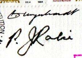 RSA 1984 CONSTITUTION MULTIPLE SIGNED/RUBBER STAMPED FDC `BOTHA, RAJBANSI, HENDRICKSE, DESIGNER ETC'