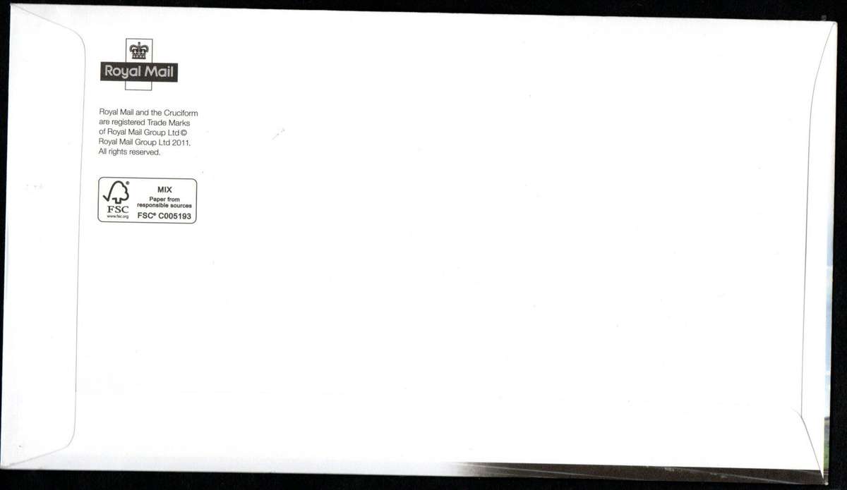 GB 2011 THOMAS THE TANK ENGINE FIRST DAY COVER (TALLENTS HOUSE). AS PER SCANS. GREAT ITEM.