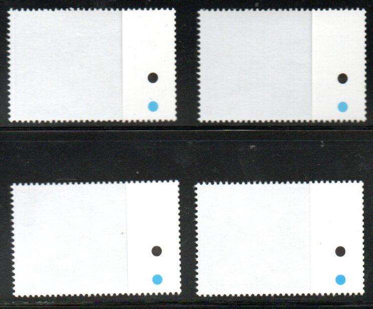 South Georgia and the South Sandwich Islands 2012 seabirds (WWF) set of (x4) singles umm. SG556-9.