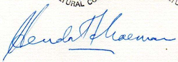 RSA 1977 Agricultural Congress cover signed 'Minister of Agriculture Hendrik Schoeman' + unsigned.